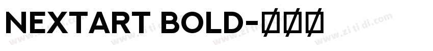 NEXTART Bold字体转换